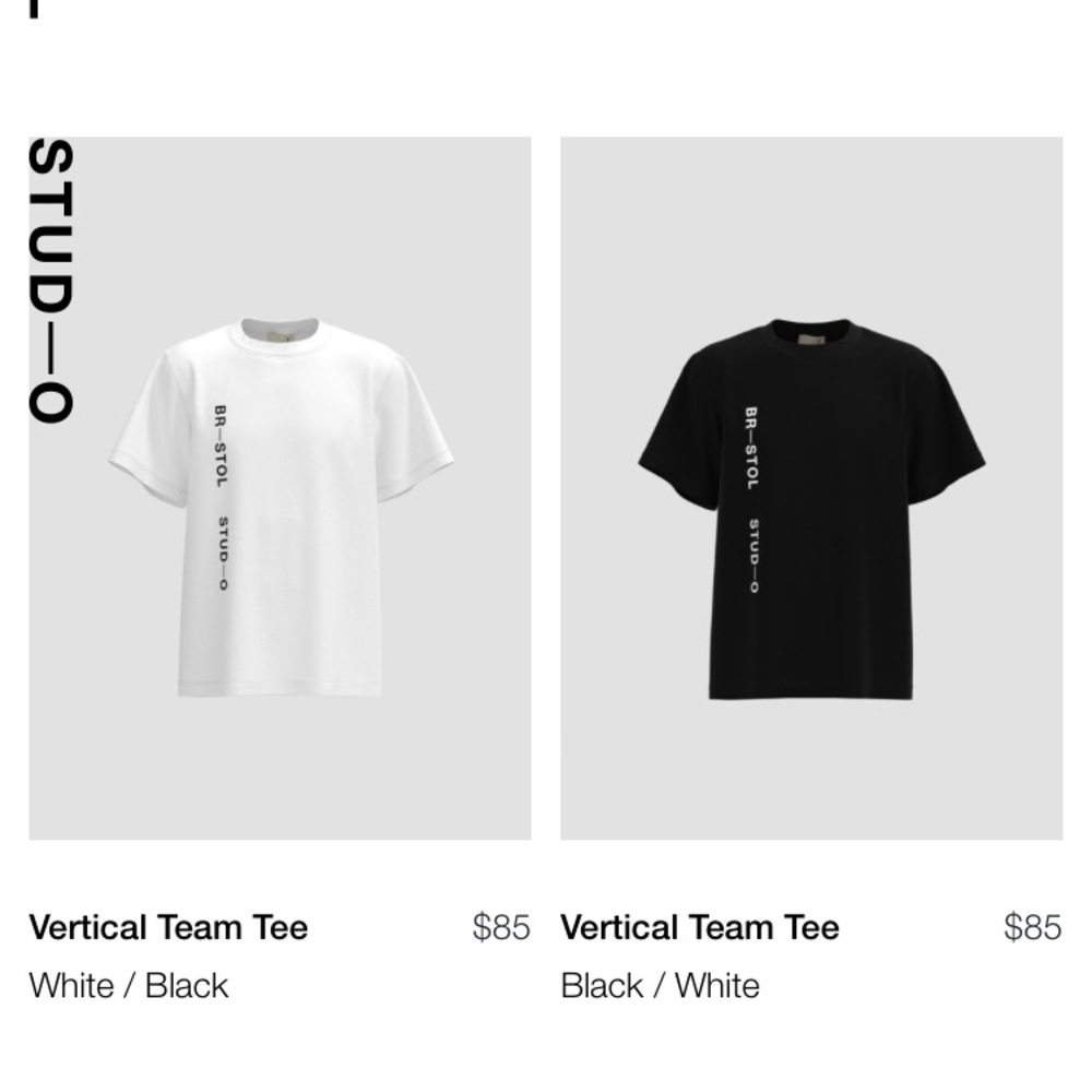 BR-STOL-STUDIO tee shirt